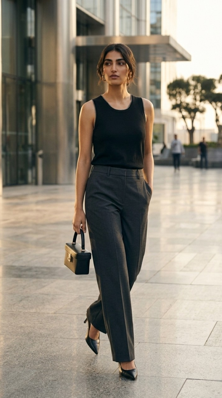 Lisière Metallic Trim Tank