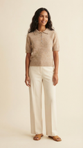 Canet Knit Polo Shirt