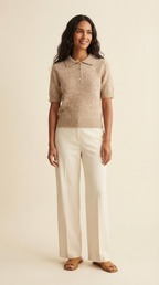 Canet Knit Polo Shirt