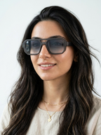 Carré Gradient Square Frame Sunglasses
