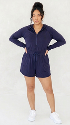 Capuche Hoodie Romper