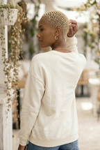 Côte d’Azur Embroidered Sweatshirt