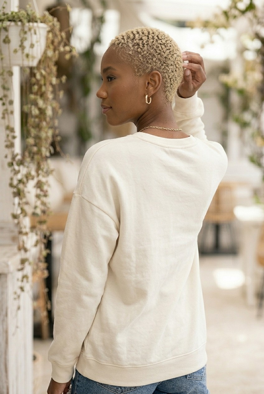 Côte d’Azur Embroidered Sweatshirt