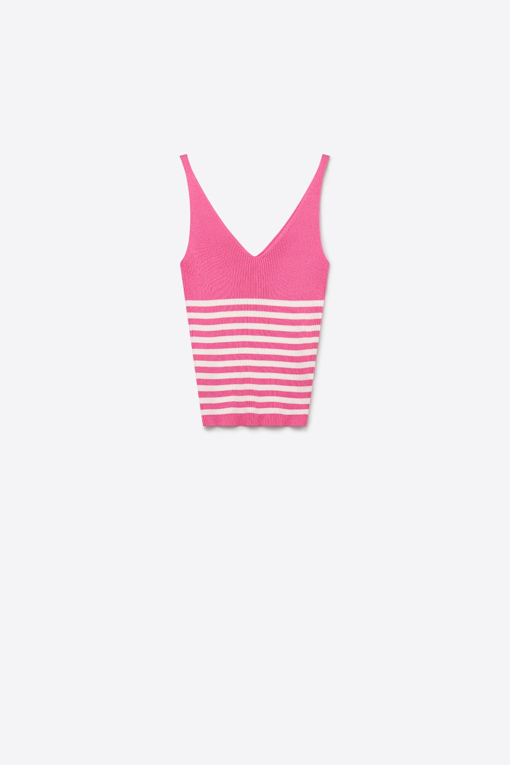 Cascade Stripe Ribbed Tank