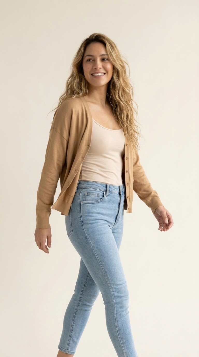 Poche Fine Knit Cardigan