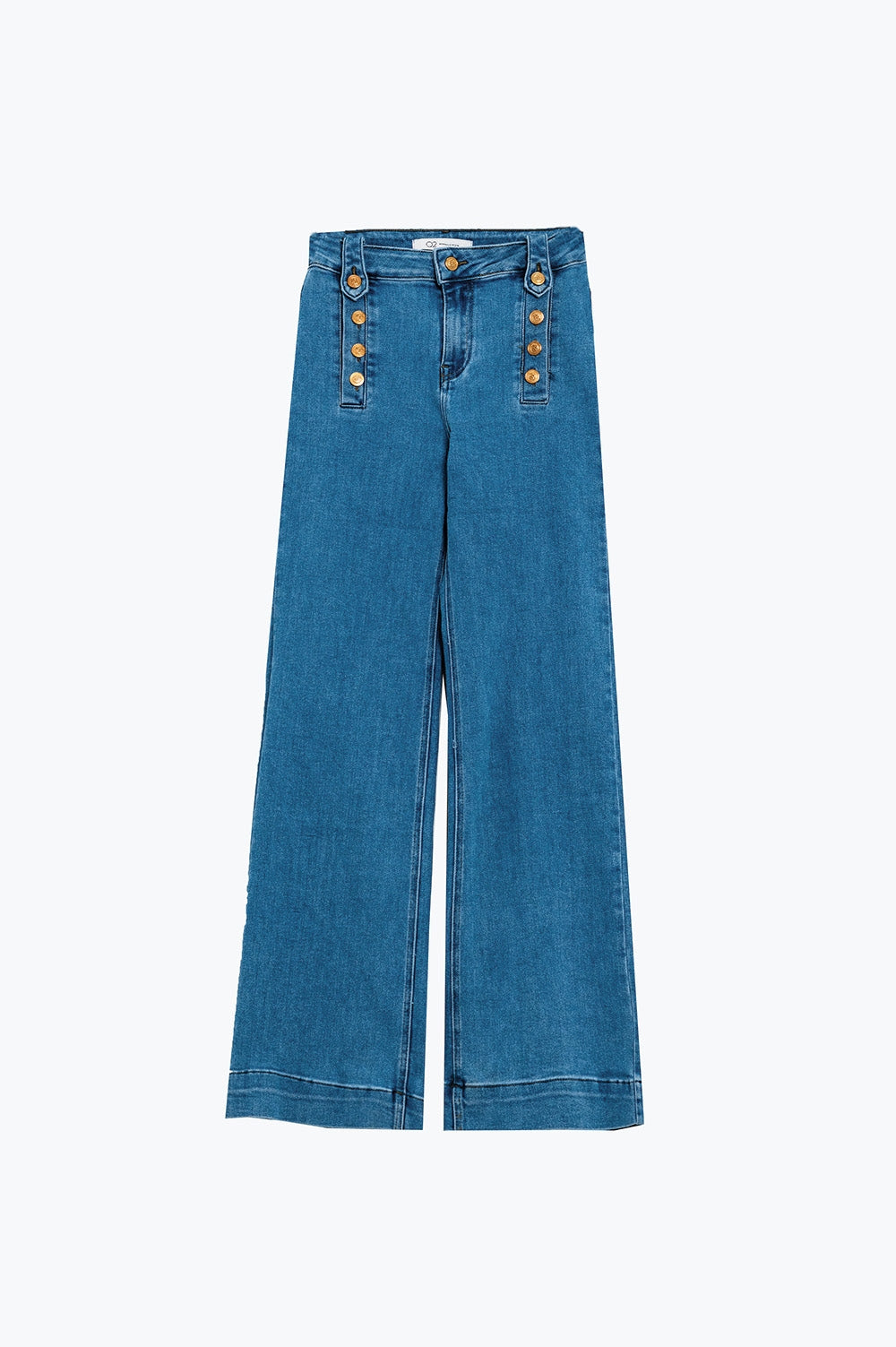 Nautique Straight Golden Button Jeans