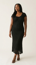Guipure Lace Maxi Dress