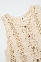 Brisa Cable Knit Vest