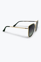 Marbré Green Marble Metal Frame Shades