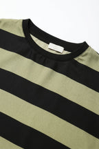 Rayé Stripe Satin Tee