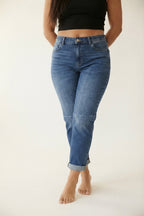 Tonneau Mid Blue Barrel Jeans