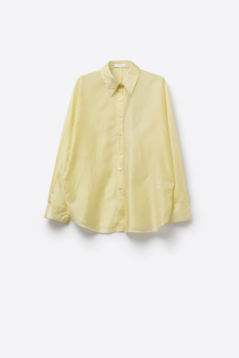 Diaphane Sheer Button-Down Shirt