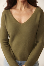 Nervuré Linear Texture Sweater