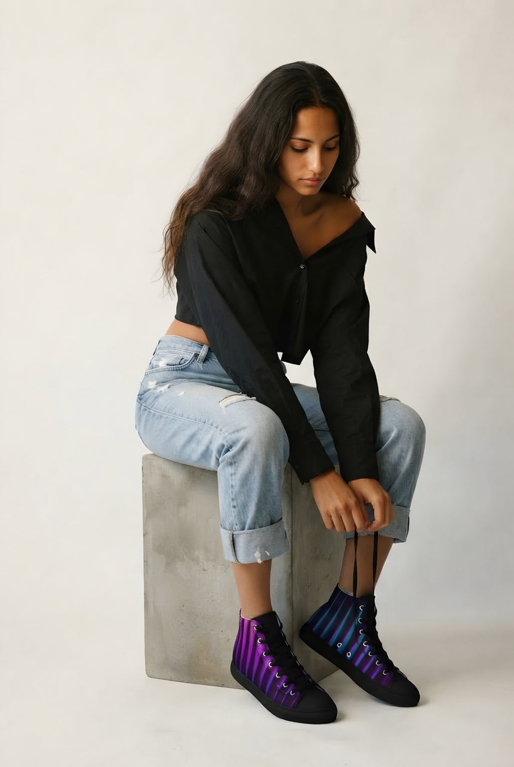Clarté Nuit High Top