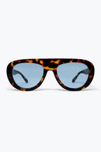 Tortue Blue Lens Oval Shades