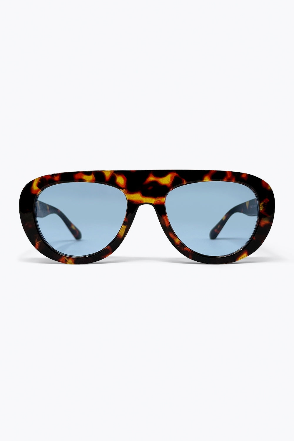 Tortue Blue Lens Oval Shades