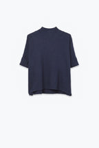 Hausse Chunky Ribbed High Collar Sweater