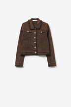 Effilé Raw Edge Denim Jacket