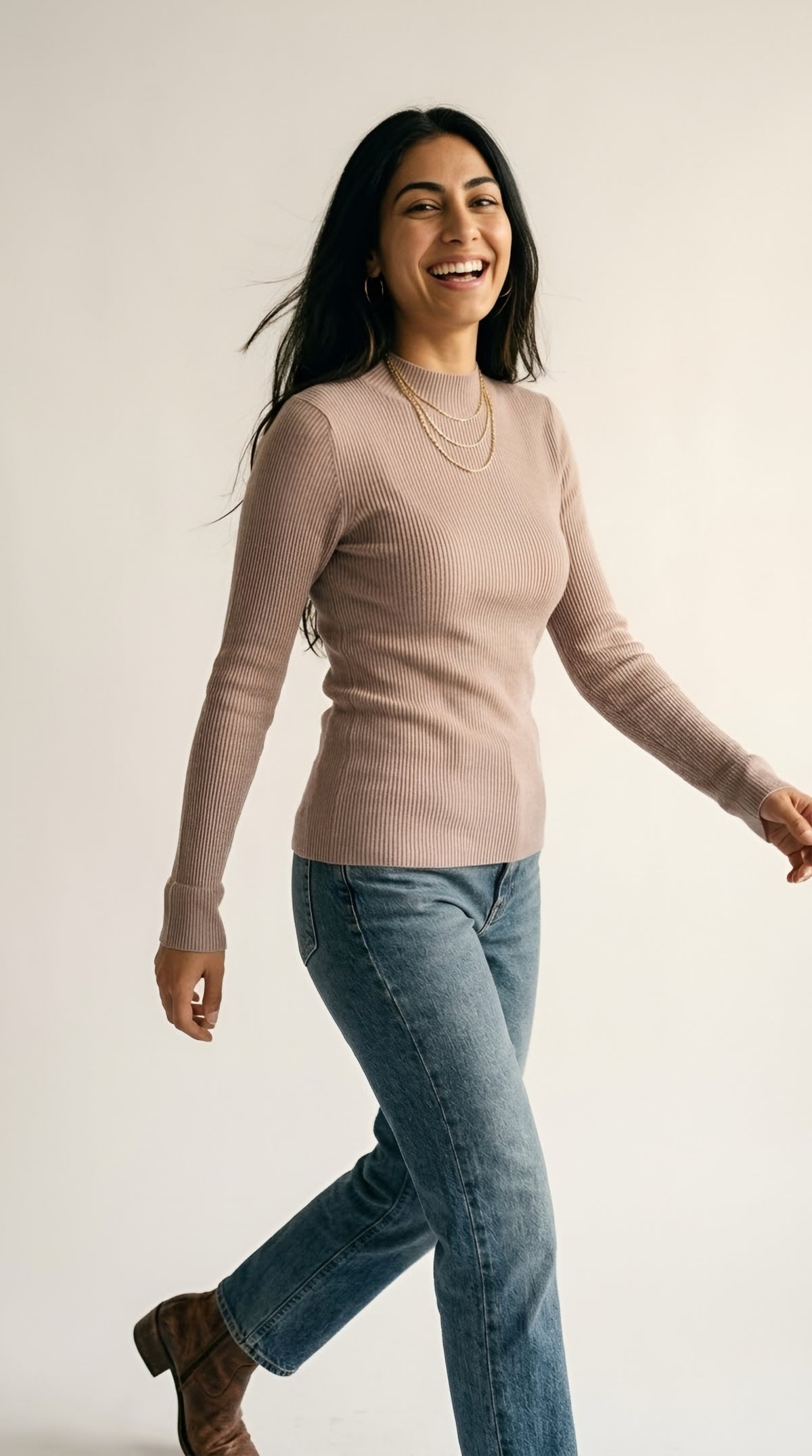 Mérinos Fine Rib Sweater