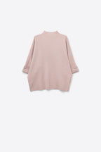 Nacelle Button Sleeve Knit Sweater