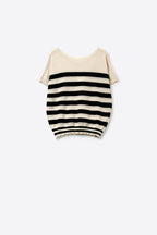 Marinière Stripe Knit Sweater Top