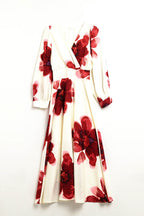 Tropique Wrap Midi Dress