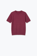 Câble Fine Knit Crew Neck