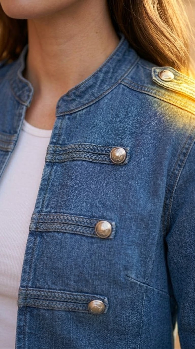 Hussard Officer Denim Jacket