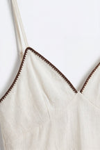 Côte Contrast Trim Cami