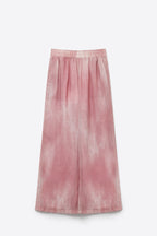 Nuée Pink Strass Wide Leg Pants