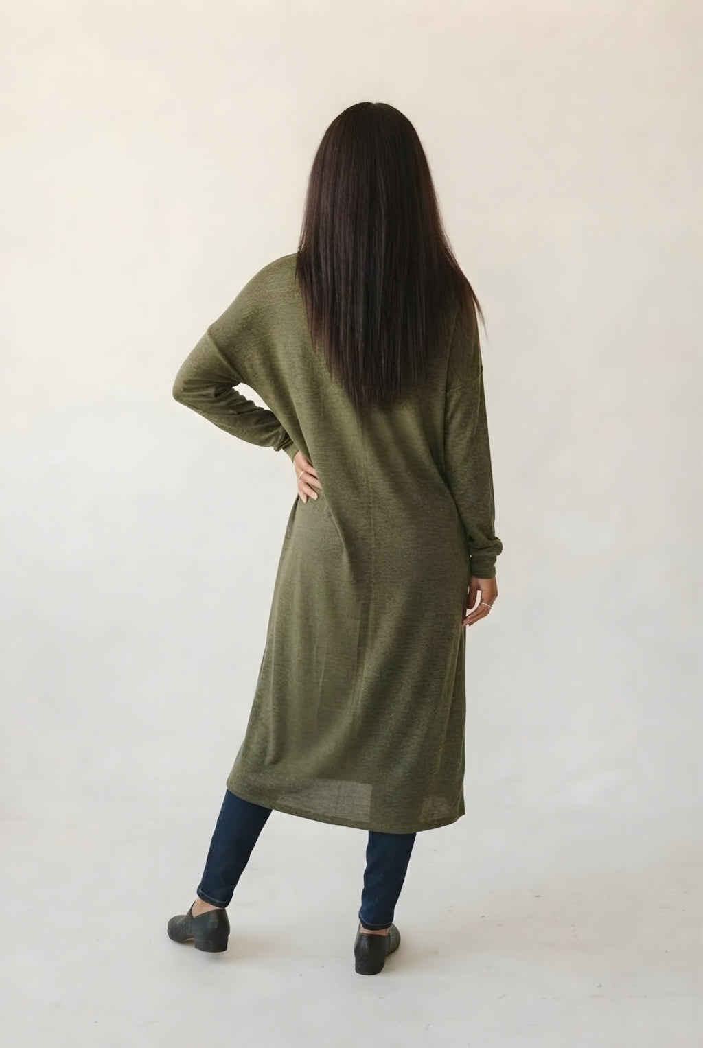 Cité Turtleneck Tunic — Olive
