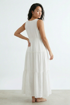 Dentelle Boho Lace Maxi Dress