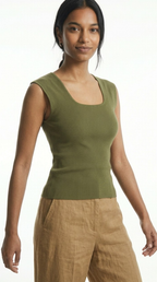 Sillon Ribbed Knit Sweater