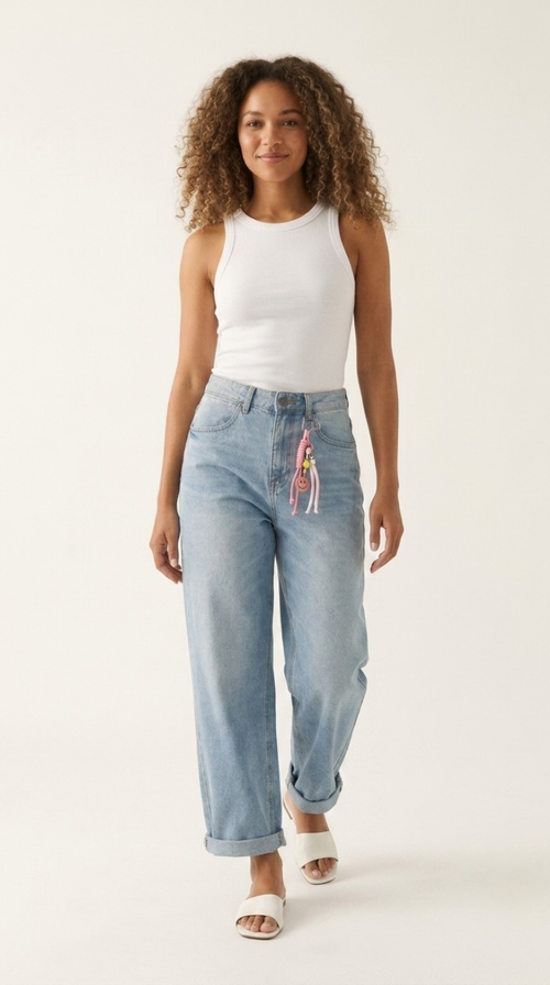 Breloque Wide Leg Jeans