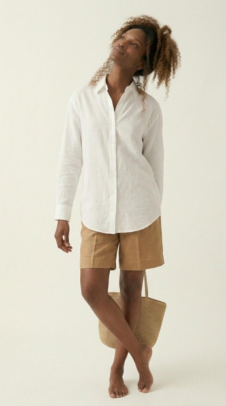Diaphane Sheer Button-Down Shirt