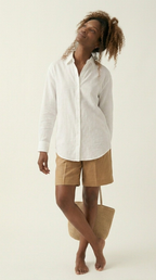 Diaphane Sheer Button-Down Shirt