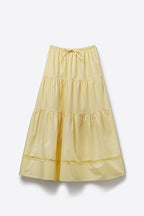 Ficelle Lace Detail Maxi Skirt