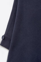 Nacelle Button Sleeve Knit Sweater
