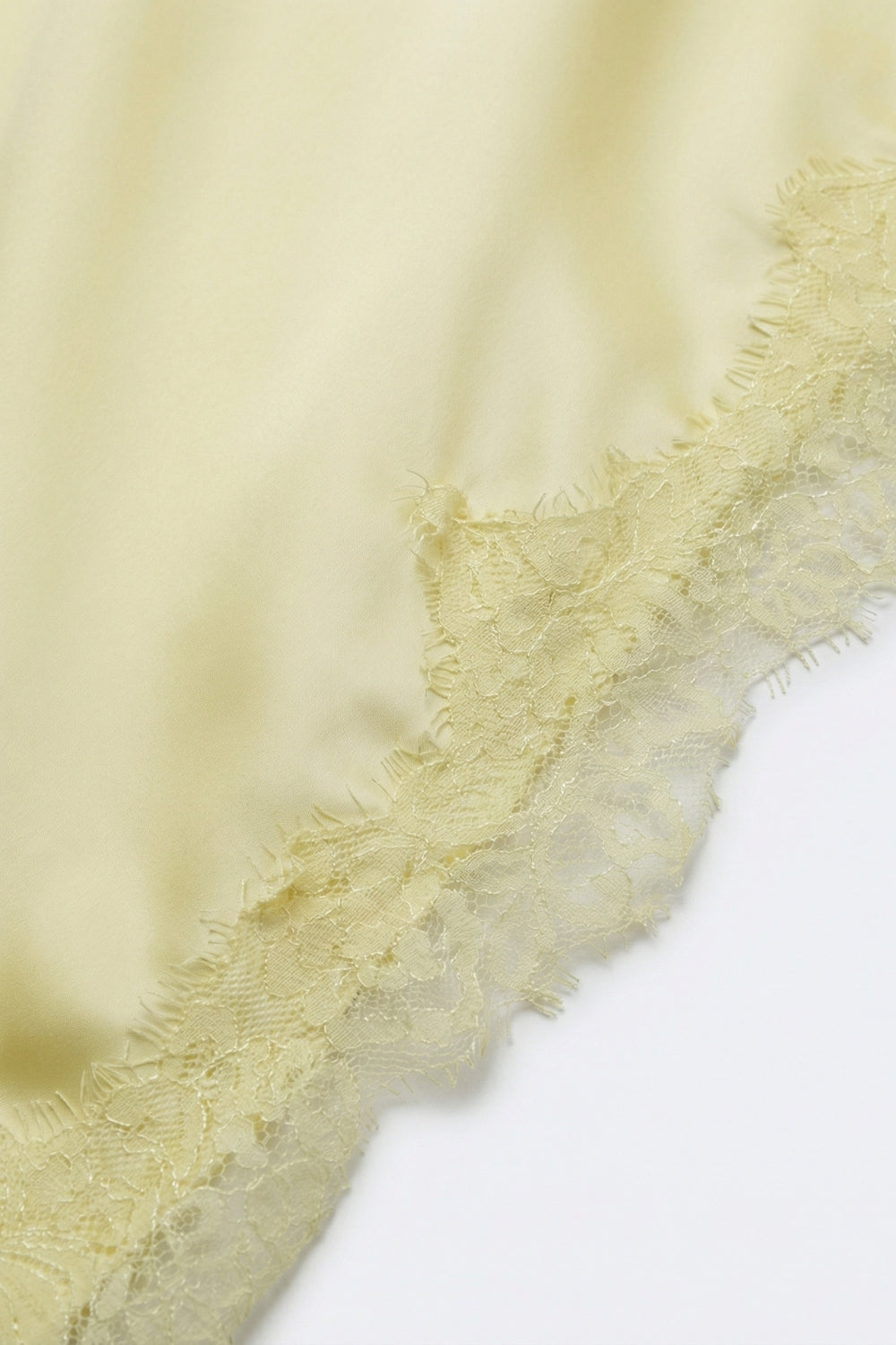 Asymétrie Satin Lace Skirt