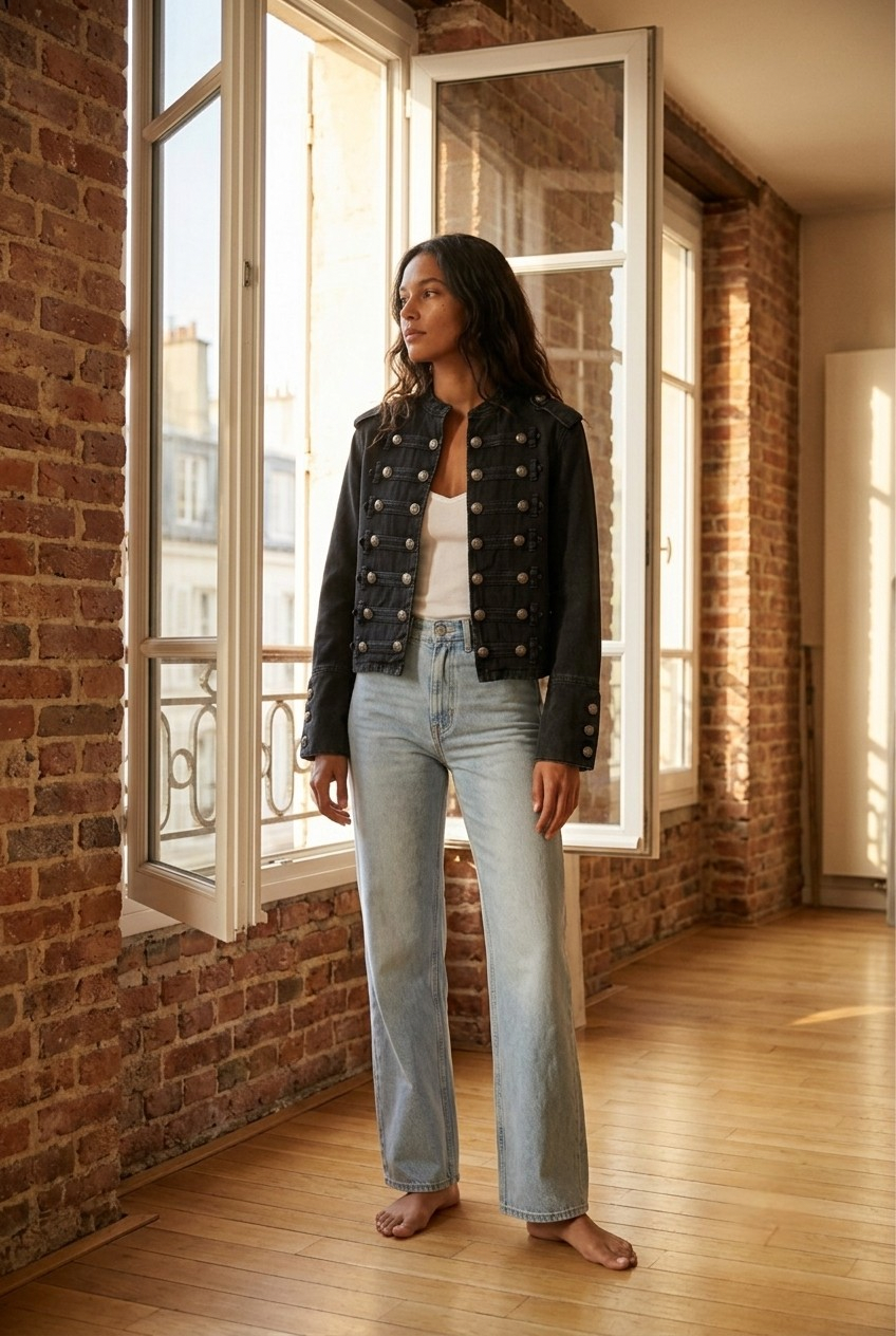 Hussard Officer Denim Jacket
