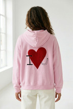 Câlin Bouclé Heart Hoodie