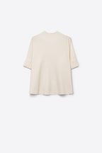 Hausse Chunky Ribbed High Collar Sweater