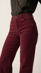 Sillon Barrel Leg Corduroy Pants