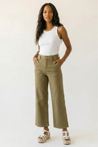 Joug Wide Leg Ankle Jeans