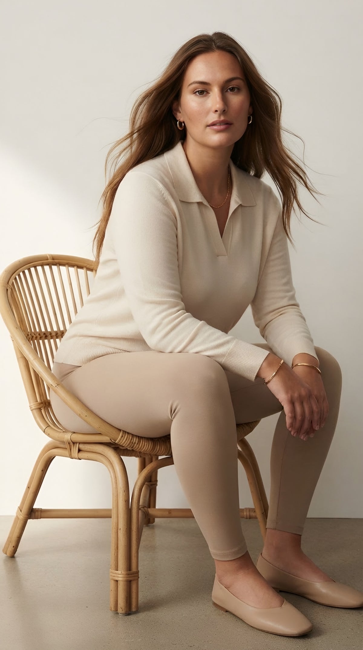 Liseré Polo Knit Sweater