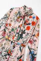 Corolle Floral Belted Mini Dress