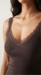 Écume Lace Trim Camisole