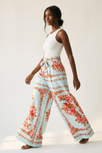 Pivoine Floral Wide Leg Pants