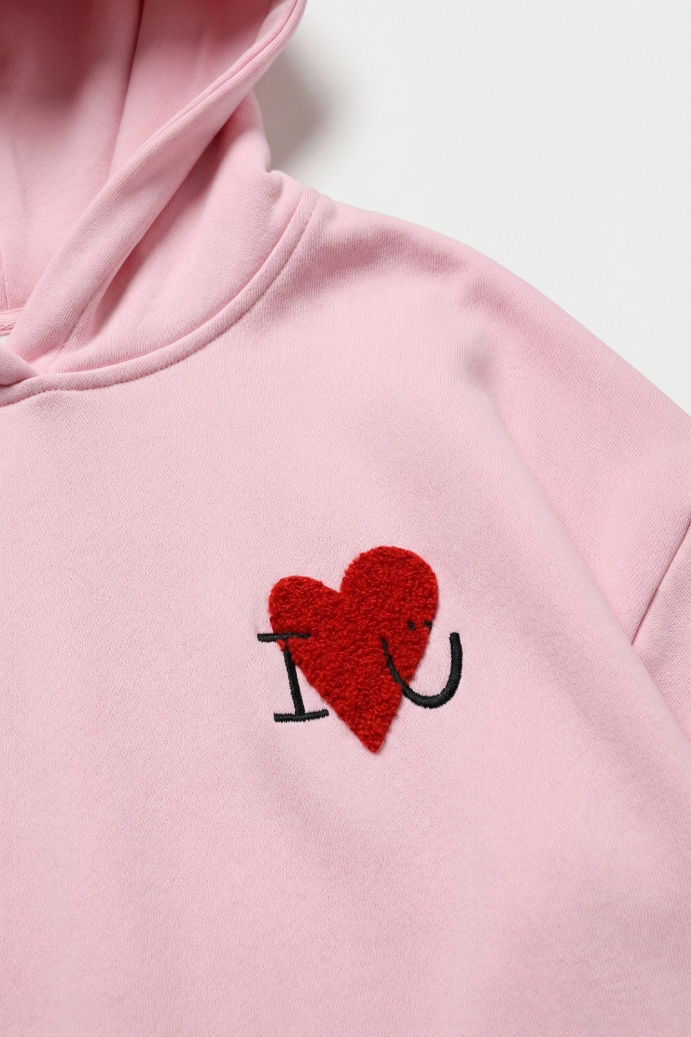 Câlin Bouclé Heart Hoodie