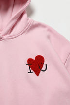 Câlin Bouclé Heart Hoodie